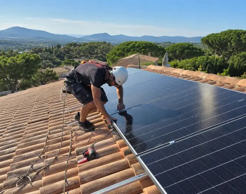 Installateur panneaux solaires Grézillac — pose photovoltaïque sur toiture