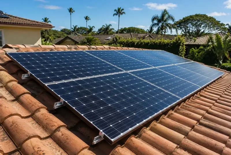 Installation de panneaux solaires à Grézillac